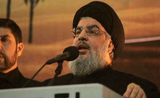 نصر الله: تم إطلاق 55 صاروخا وبعضها من الحجم الكبير على مواقع إسرائيلية في الجولان المحتل نصر الله: تم إطلاق 55 صاروخا وبعضها من الحجم الكبير على مواقع إسرائيلية في الجولان المحتل