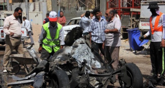 العراق: مقتل 10 في هجوم انتحاري استهدف موكباً للجيش في الموصل العراق: مقتل 10 في هجوم انتحاري استهدف موكباً للجيش في الموصل