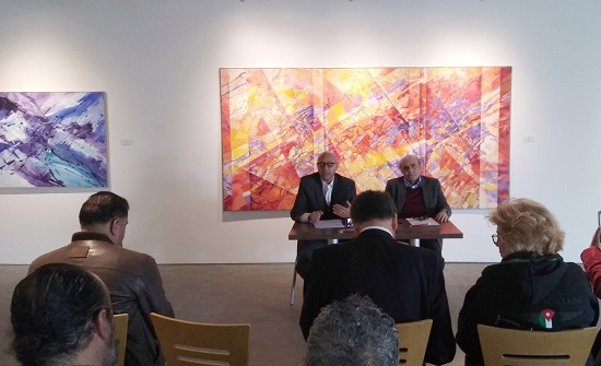 معرض استعادي للفنان مهنا الدرة في المتحف الوطني