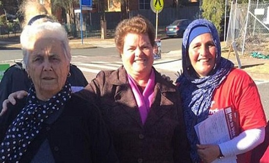 بالصور :  فوز محجبة من أصل عربي بعضوية مجلس أكبر بلدية فى أستراليا