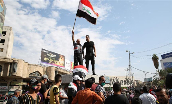 "حقوق الإنسان" العراقية: ارتفاع قتلى احتجاجات الجمعة إلى 21 "حقوق الإنسان" العراقية: ارتفاع قتلى احتجاجات الجمعة إلى 21