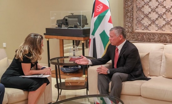 الملك يستقبل وزيرة خارجية كندا الملك يستقبل وزيرة خارجية كندا