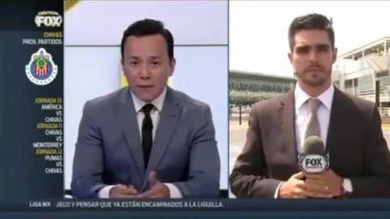 شاهد.. صدمته سيارة أثناء البثّ المباشر