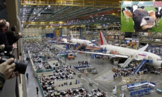 طائرات إيرباص المستقبلية تعمل بـروث الأبقــــار