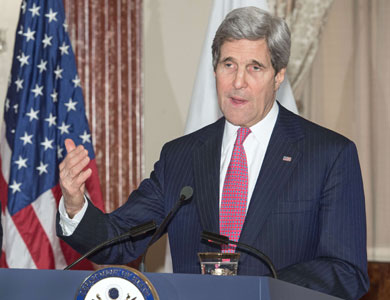 كيري يوافق على إدراج الاعتراف بيهودية دولة إسرائيل في الوثيقة التي يعدها