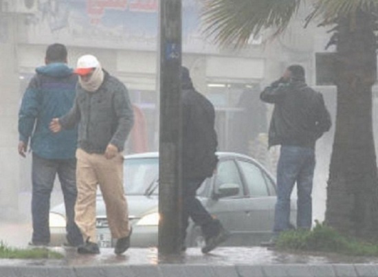 طقس غائم اليوم وغدا وبارد الخميس