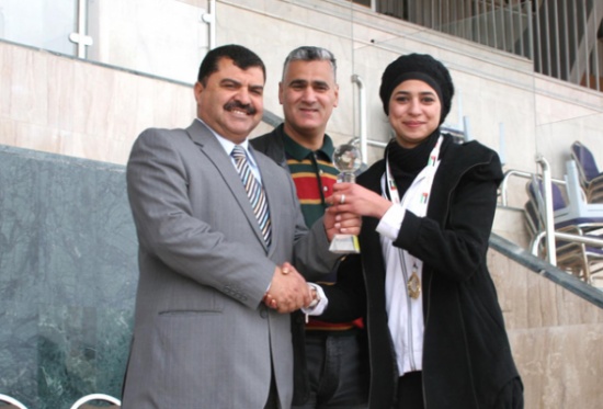 اختتام بطولة العاب قوى الكليات الجامعية ( صور )