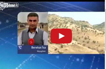 مراسل ومذيع قناة كردية يجهشان بالبكاء أثناء تغطية أحداث سنجار الأخيرة