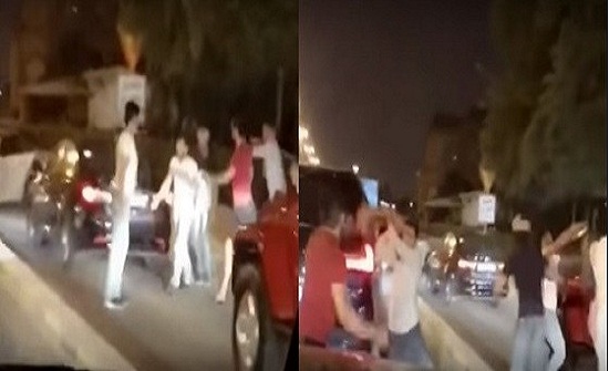بالفيديو.. مشاجرة عنيفة بالسكاكين بين مجموعة شباب بالفيديو.. مشاجرة عنيفة بالسكاكين بين مجموعة شباب