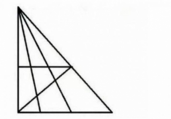 حاول أن تجد أكثر من 18 مثلثاً في هذه الصورة!