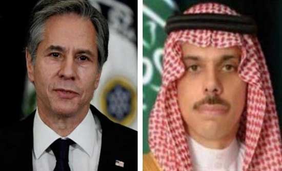 وزيرا خارجية السعودية وأميركا يبحثان العلاقات الاستراتيجية بين الدولتين