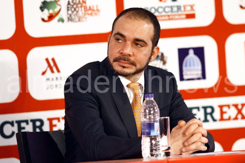 الأمير علي : اضع كل جهدي وتركيزي على دعم مسيرة الكرة الأردنية