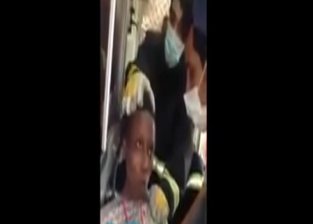 هستيريا خادمة بعد محاولتها قتل طفل