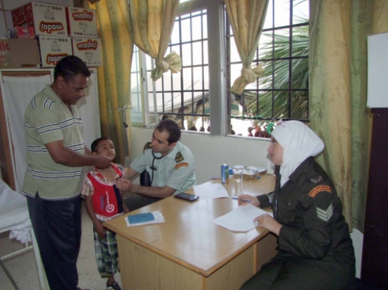 المنطقة العسكرية الشمالية تنظم يوماً طبياً مجانياً