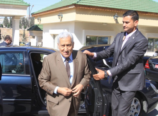 النسور يلتقي رئيس اتحاد الموانئ البحرية العربية