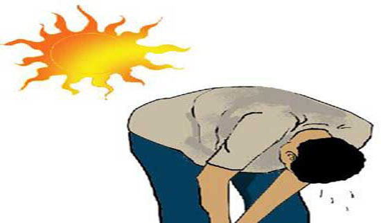 اصابتان بضربة شمس في الشونة الشمالية