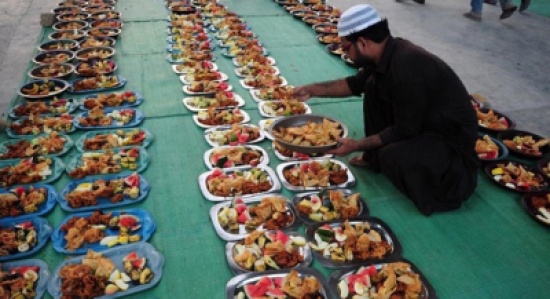 افطار رمضاني ضمن مبادرة اسرتي سعادتي بإربد