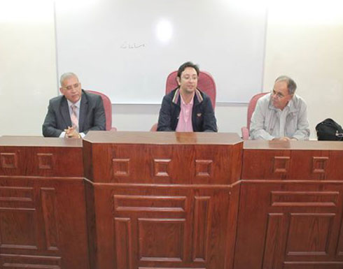 وفد من الإتحاد الأوروبي يزور كلية الحصن الجامعية