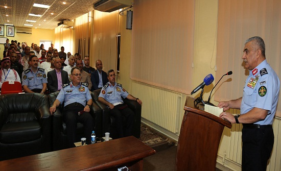 الأمن العام يودع بعثة الحج