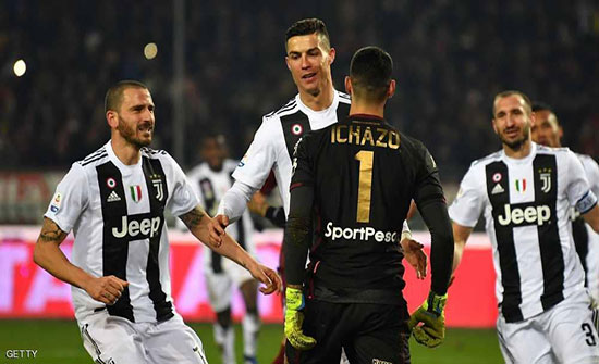 رونالدو يحسم قمة تورينو.. وجدل بعد"احتفاله المثير"