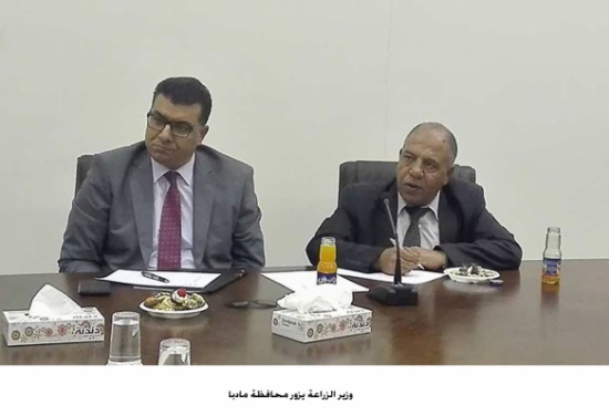 وزير الزراعة يزور محافظة مادبا