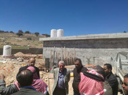 امين عام سلطة المياه يتفقد عدد من المشاريع المائية في معان