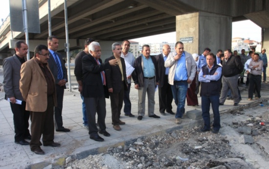 بلتاجي يؤكد على انجاز الحل المروري على الدوار الثامن بأفضل المعايير لتحقيق الانسيابية المرورية