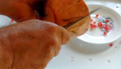 فيديو : أسهل وأسرع طريقة لتقشير الرمان