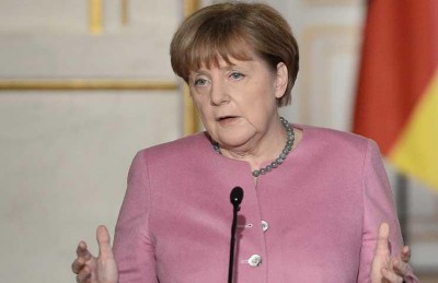 ميركل تشيد بهيلاري كلينتون وتقول انها لا تعرف دونالد ترامب