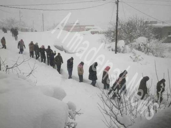 بالصور : الاردن تكتسي بالبياض .. صور اصدقاء المدينة نيوز بالصور : الاردن تكتسي بالبياض .. صور اصدقاء المدينة نيوز