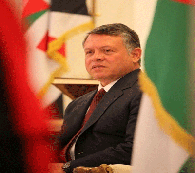 الملك يتلقى برقيات تهنئة بعيد الجلوس الملكي وذكرى الثورة العربية ويوم الجيش الملك يتلقى برقيات تهنئة بعيد الجلوس الملكي وذكرى الثورة العربية ويوم الجيش