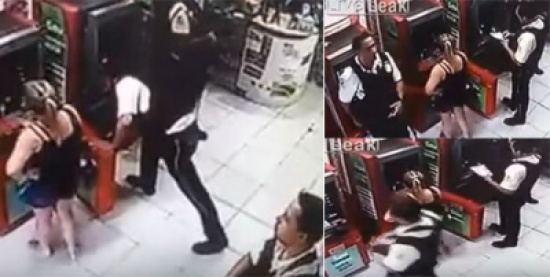 فيديو: رجل أمن يسرق فتاة أثناء استخدامها الصراف الآلي