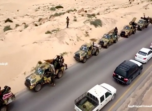 "الوفاق" تتقدم نحو غريان وتجبر قوات حفتر على التراجع (شاهد) "الوفاق" تتقدم نحو غريان وتجبر قوات حفتر على التراجع (شاهد)