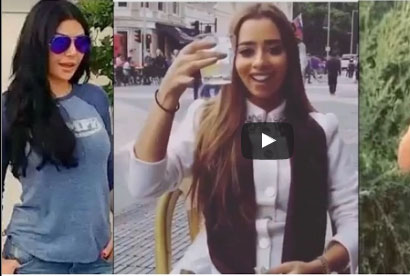 بالفيديو : مشاهير العرب والفنانين تحت الثلج " تحدي الثلج "