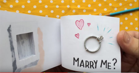 بالفيديو: طريقة رومانسيّة وغير مكلفة لطلب الزواج