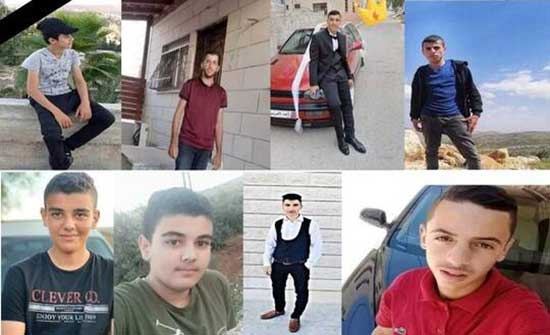 فلسطين تودع جثامين الفتية الثمانية في موكب جنائزي مهيب .. بالفيديو فلسطين تودع جثامين الفتية الثمانية في موكب جنائزي مهيب .. بالفيديو