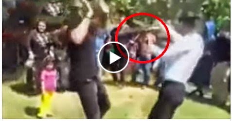 شاهد.. يقتل شقيقة بالخطأ في زفافه