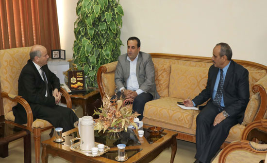 الزعبي يستقبل مدير عام هيئة شباب كلنا الاردن الزعبي يستقبل مدير عام هيئة شباب كلنا الاردن