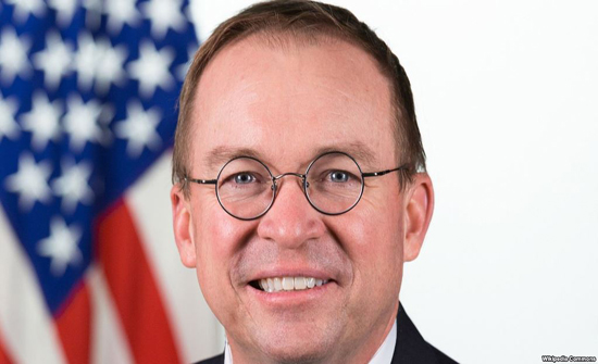 ترامب يعيّن ميك مولفيني كبيرا لموظفي البيت الأبيض بالوكالة