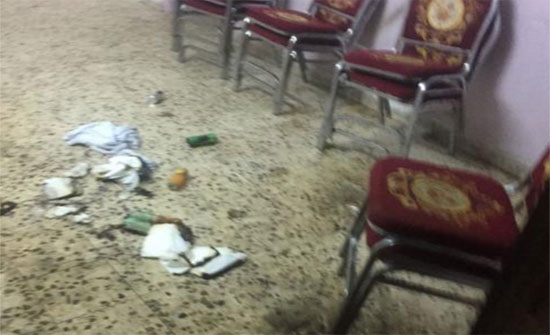 الزرقاء: القاء "مولوتوف" على مقر مرشح الزرقاء: القاء "مولوتوف" على مقر مرشح