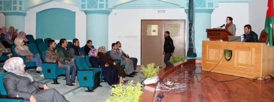 محاضره عن الترجمة وأهميتها في البلقاء التطبيقية