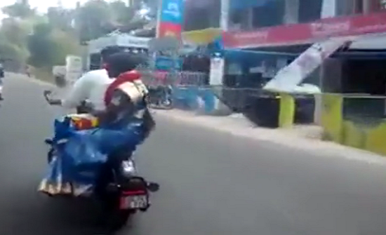 بالفيديو : زفة عروسين تنتهي بحادث عنيف