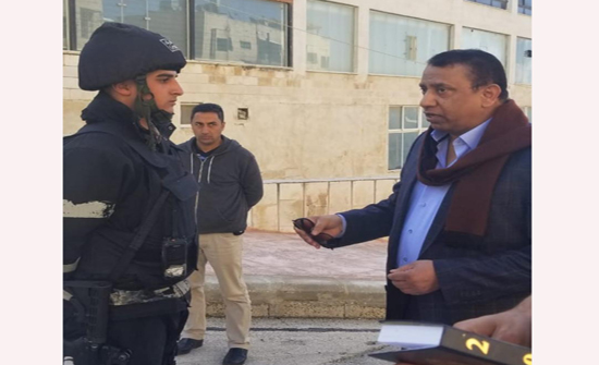 بالصور : زيارة تفقدية مفاجئة للحواتمة في عمان