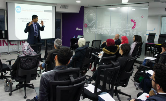 سلسلة ندوات توعوية بعنوان نحو شوارع آمنة و أكثر استدامة بالجامعة الألمانية الأردنية سلسلة ندوات توعوية بعنوان نحو شوارع آمنة و أكثر استدامة بالجامعة الألمانية الأردنية