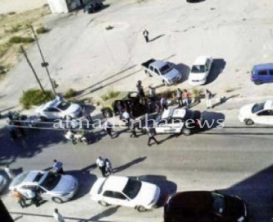 مطاردة امنية في الرمثا وتدهور سيارة المطلوبين