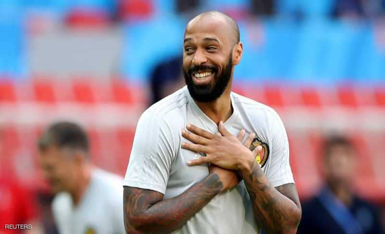 تييري هنري يستعد لتجربة تدريبية جديدة