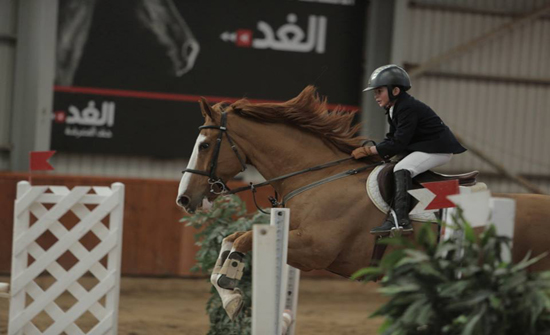 الجواد العربي يطلق اولى بطولاته لفروسية القفز الجمعه