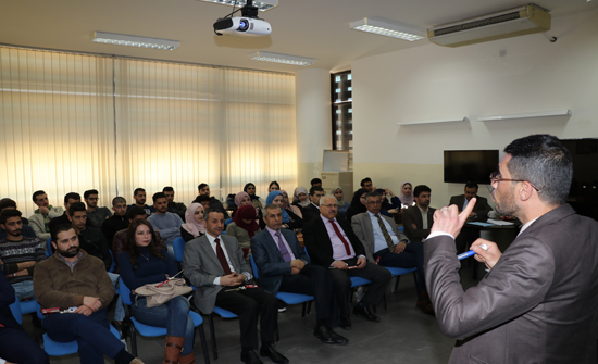 عمان العربية" تنظم محاضرة في هندسة الشبكات وأمن المعلومات عمان العربية" تنظم محاضرة في هندسة الشبكات وأمن المعلومات