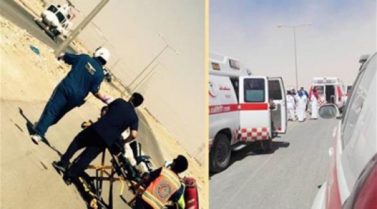 مسعف يقتل دهساً أثناء إنقاذه مريضاً في حادث مروري مسعف يقتل دهساً أثناء إنقاذه مريضاً في حادث مروري
