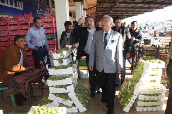 وفد الوكالة الفرنسية للإنماء يزور السوق المركزي